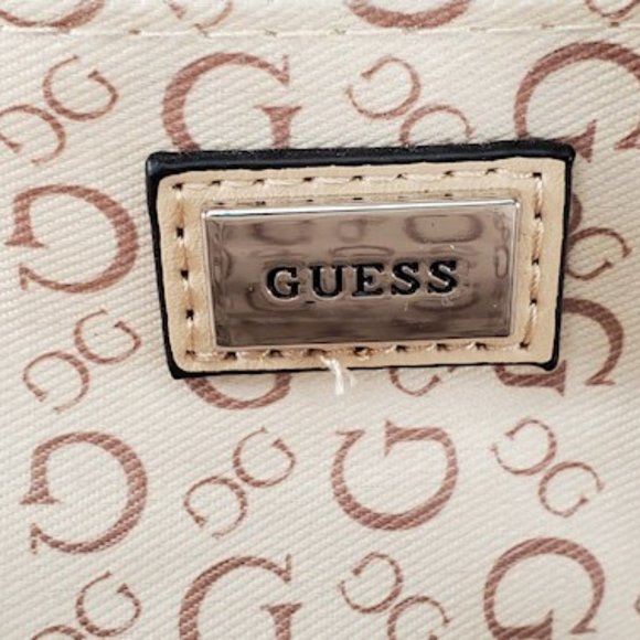 Guess Tan Floral Print Backpack/Purse main image 6